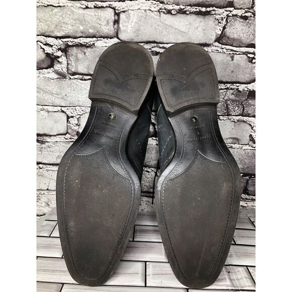 Donald J. Pliner SVEN-43 Blue Gray Leather Wingtip Dress Oxford Shoes Men Sz 10M main image 7